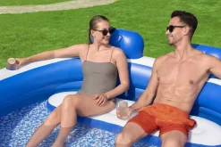 Hot H2Ogo! Splash Paradise 7'7 X 7'2 X 31 Inflatable Family Pool Family Pools