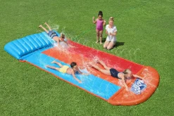 Fashion H2Ogo! Triple Water Slide With Tsunami Splash Ramp 16' Water Slides