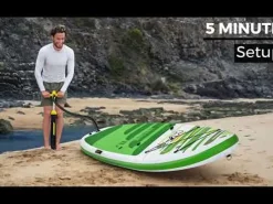 Online Hydro-Force Freesoul Tech Inflatable Convertible Stand-Up Paddleboard And Kayak Set 11'2" Paddleboards