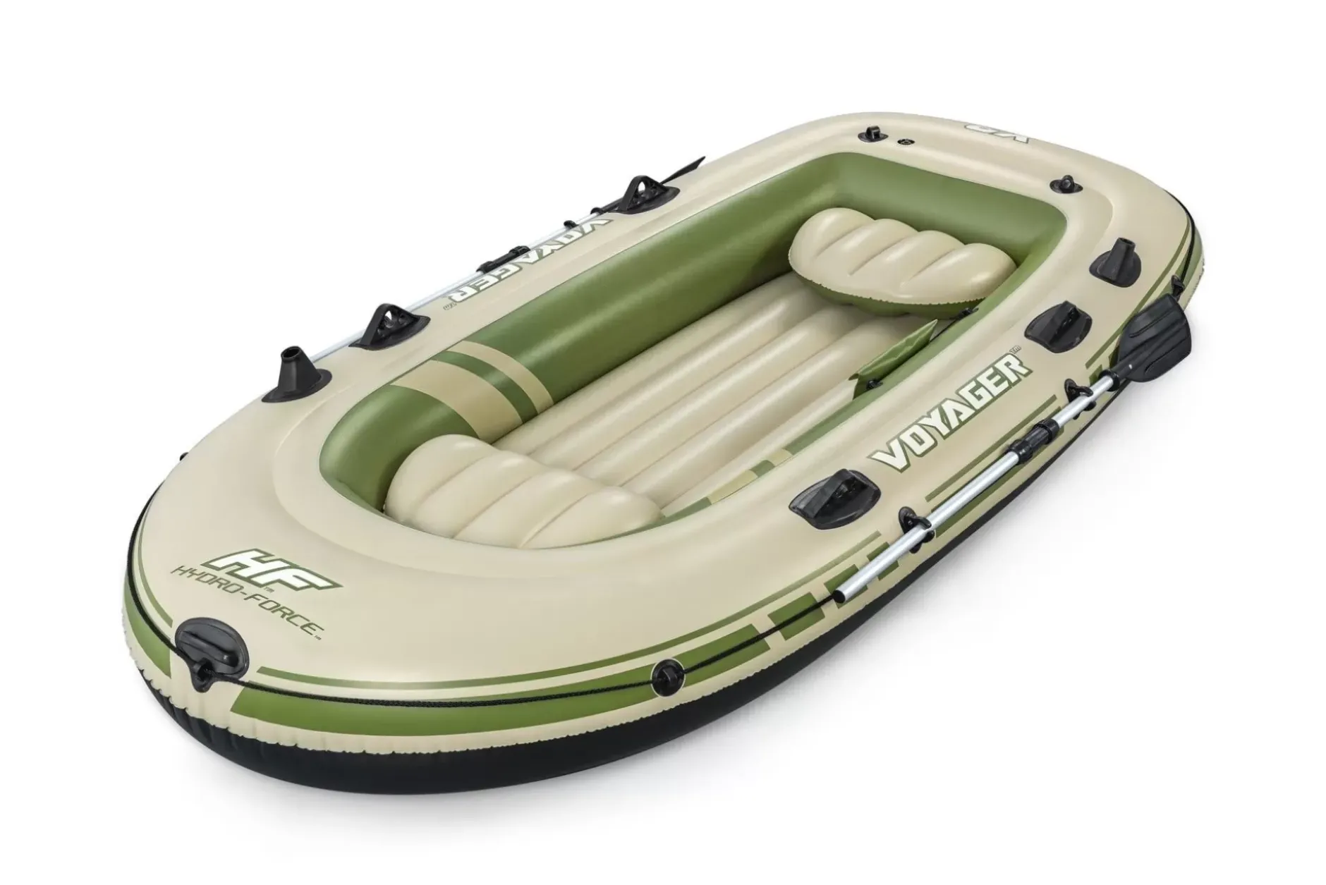 Clearance Hydro-Force Voyager X3 Inflatable Raft Set 9'8 Rafts