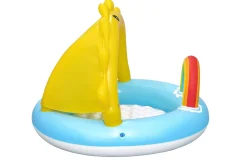 Store Play Day Sun Shaded Round Inflatable Baby Pool 39 X 29 Kiddie Pools
