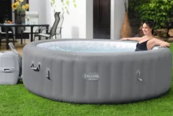 Fashion Saluspa Grenada Airjet Inflatable Hot Tub Spa 6-8 Person Airjet