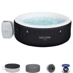 Shop Saluspa Miami Energysense Airjet Inflatable Hot Tub Spa 2-4 Person Airjet