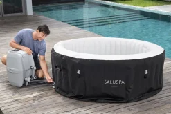 Shop Saluspa Miami Energysense Airjet Inflatable Hot Tub Spa 2-4 Person Airjet