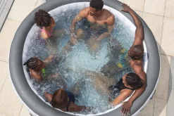 Hot Saluspa Monaco Energysense Smart Signature Airjet Inflatable Hot Tub With App-Control 5-7 Person Airjet