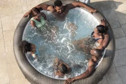 Flash Sale Saluspa Monaco Energysense Smart Signature Airjet Inflatable Hot Tub With App-Control 5-7 Person Airjet