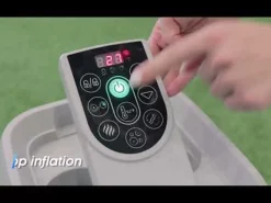 Best Saluspa St. Lucia Airjet Inflatable Hot Tub Spa 2-3 Person Airjet