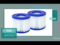 Store Saluspa Type Vi Filter Cartridge, 2-Pack Hot Tub Accessories