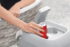 Clearance Saluspa Vancouver Airjet Plus Inflatable Hot Tub With App Control 3-5 Person Airjet