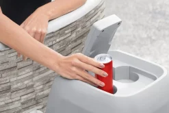 Clearance Saluspa Vancouver Airjet Plus Inflatable Hot Tub With App Control 3-5 Person Airjet