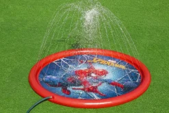 New Spider-Man 65 Child Lawn Sprinkler Splash Pad, Ages 2+ Sprinklers