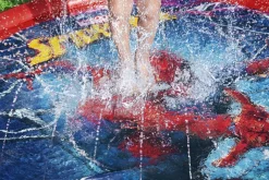 New Spider-Man 65 Child Lawn Sprinkler Splash Pad, Ages 2+ Sprinklers