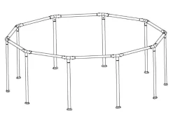 Flash Sale Steel Pro Max 10' X 30 Pool Complete Frame Pool Parts